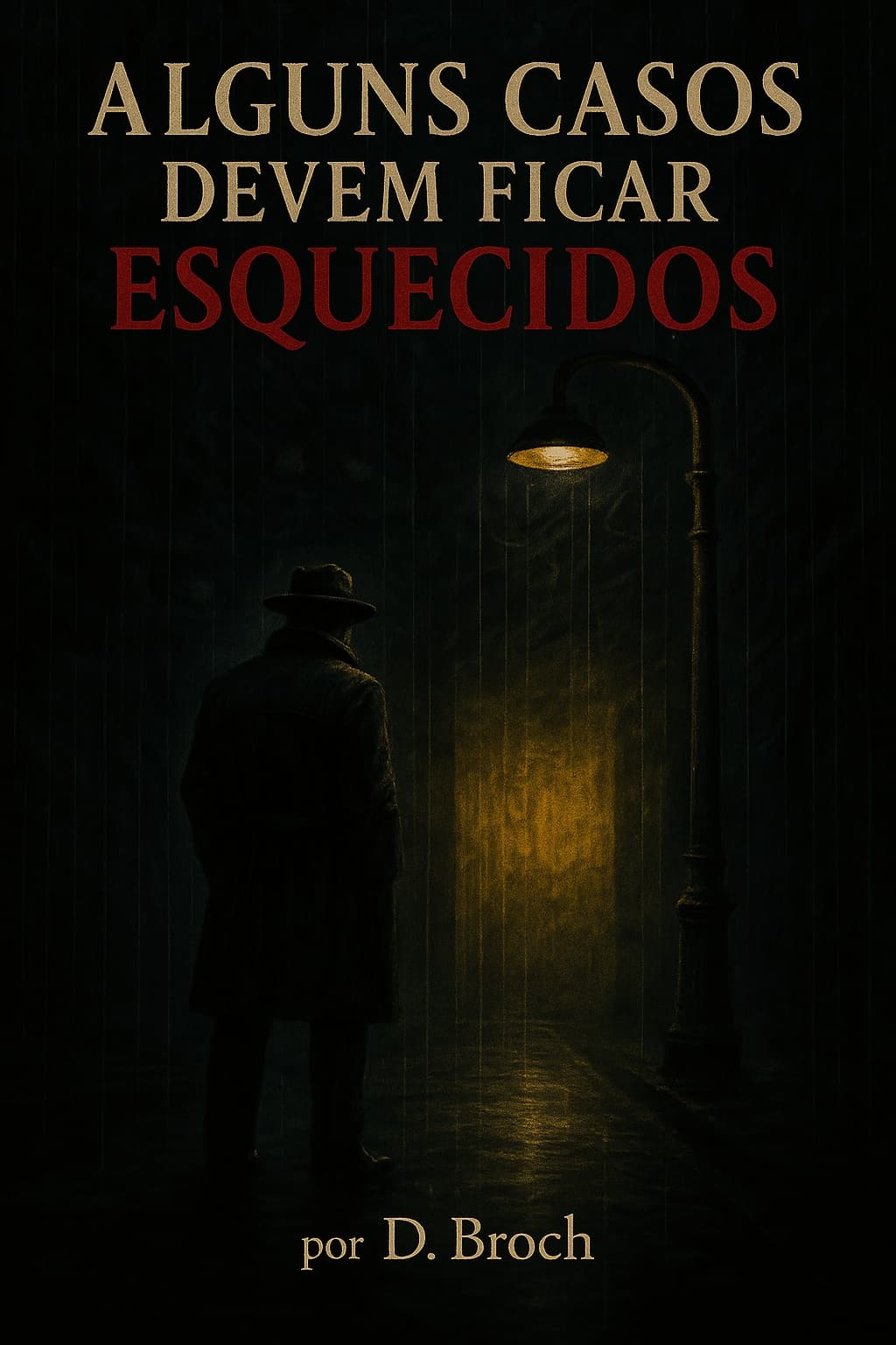 Capa do livro Alguns Casos Devem Ficar Esquecidos, de D. Broch.